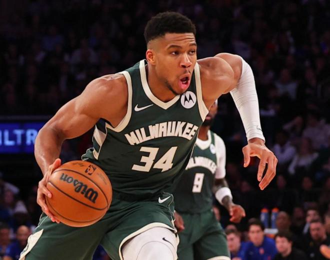 雷霆力克太阳，字母哥刷新纪录